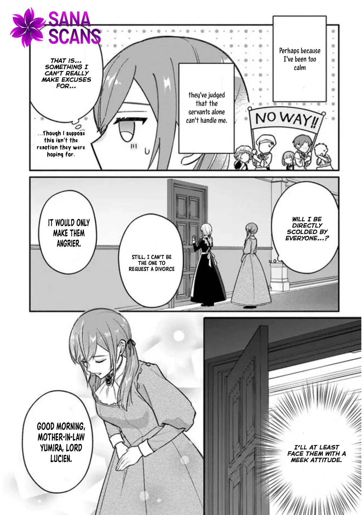 I Told My Political Marriage Husband "You Don't Have to Love Me," and That's When the Spoiling Began Chapter 3 Page 8